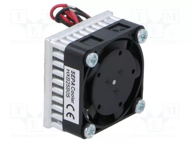LAITETUULETIN - DC - 5VDC - 25X25X15MM - 19DBA - KUULA - DC 5V tuulettimet - HXB25B05-002 - 1