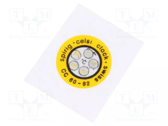 LÄMPÖTILAOSOITIN - 60°C,66°C,71°C,77°C,82°C - °C - Ø14MM - Lämpötilaosoittimet - CC-060082 - 1