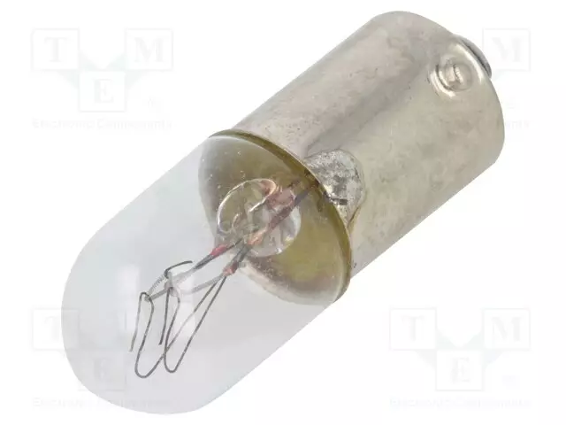 LAMPPU: BAJONETTI - BA9S - 48VDC - 40MA - LASIKUPU: T3 1/4 - 2W - Ø: 10,3MM - Merkkivalot ja pienoislamput - LAMP-3462 - 1