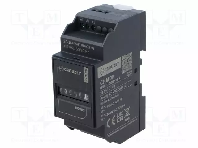 LASKURI: SÄHKÖMEKAANINEN - MEKAANINEN ILMAISIN - IMPULSSIT - 99999 - Digitaaliset ja mekaaniset laskurit - CROUZET-99774412 - 1