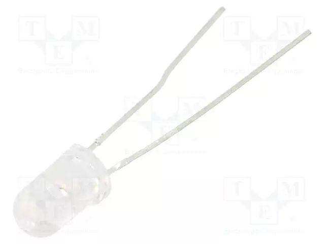 LED - ORANSSINKELTAINENNVÄRINEN - 5MM - 12000÷32900MCD - 15° - ETUOSA: KUPERA - Pyöreät LEDit - C503B-AAN-CA0C0342 - 1