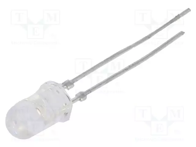 LED - PUNAINEN - 5MM - 3000÷12000MCD - 30° - ETUOSA: KUPERA - 2,1÷2,6VDC - Pyöreät LEDit - C503B-RCS-CW0Z0AA2 - 1