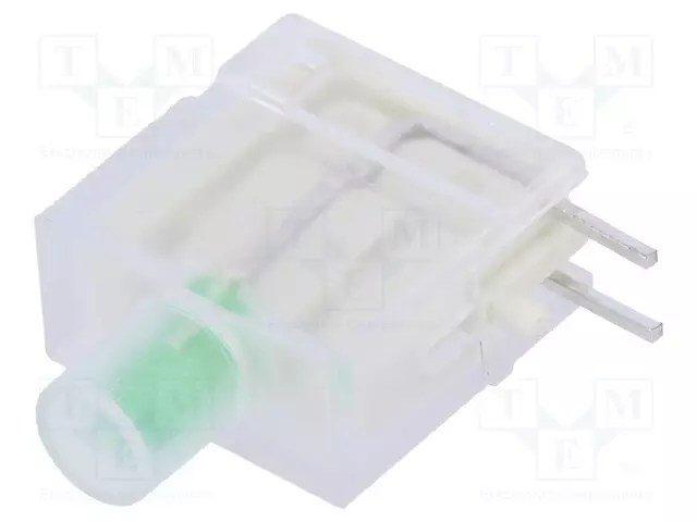LED - KOTELOSSA - 3,9MM - DIODIEN LM: 1 - VIHREÄ - Merkkivalot ja pienoislamput - DBKD12 - 1