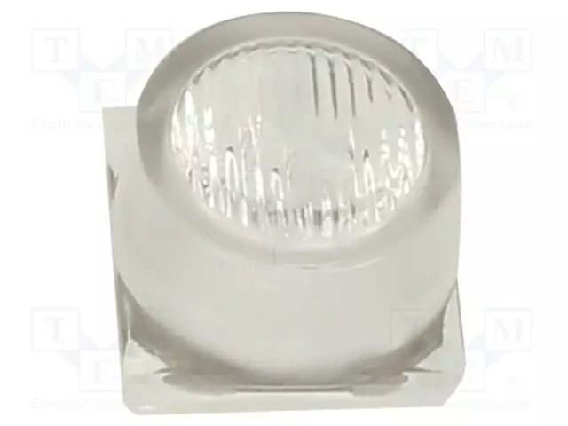 LED-LINSSI - NELIÖMAINEN - PLEXIGLASS PMMA - 40÷76° - H: 8,9MM - Linssit LEDeille - CA14602 - 1