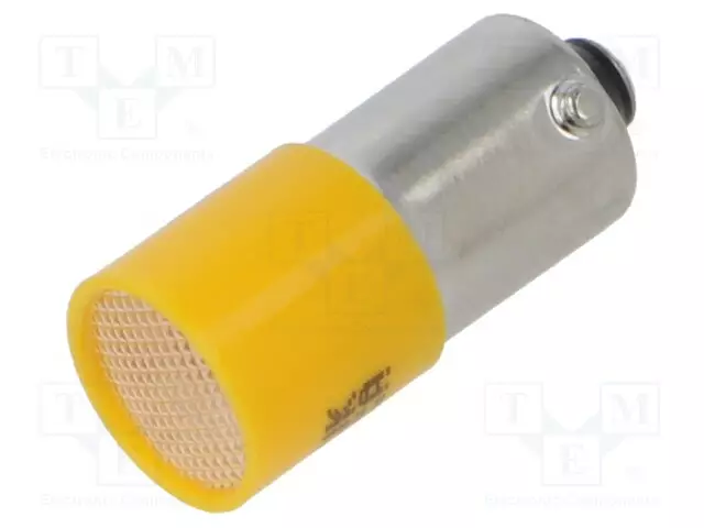 LED LAMPPU - KELTAINEN - BA9S,T10 - 110VDC - 110VAC - MUOVI - -20÷60°C - Merkkivalot ja pienoislamput - 18824122 - 1