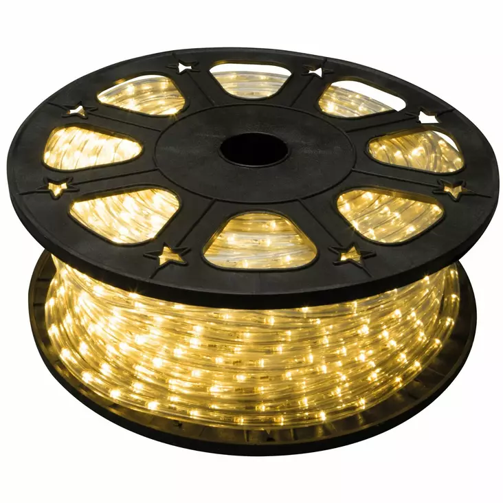 LED VALOKÖYSI - 45 m - LÄMMIN VALKOINEN - IP65 - LED valoköydet - HQRL45002 - 1