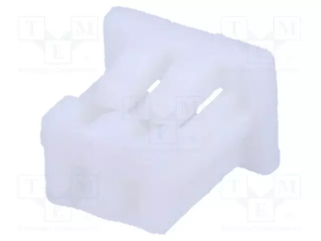 LIITIN: JOHTO-LEVY - PISTOKE - NAARAS - PIN: 2 - 125V - PURISTETTAVA - Signaaliliittimet rasteri 1,25mm - 125CHA02 - 1