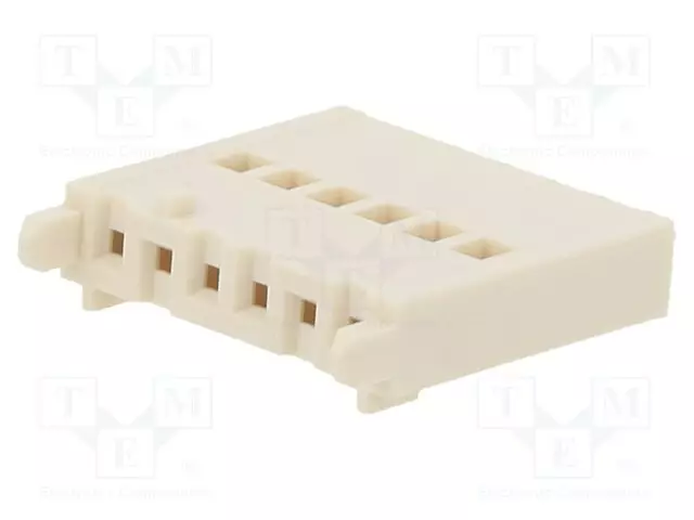 LIITIN: JOHTO-LEVY - PISTOKE - NAARAS - PIN: 6 - MULTIMODUL - 200VAC - Signaaliliittimet rasteri 2,50mm - 3823-06-30-02 - 1