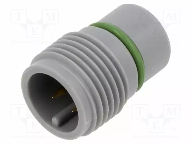 LIITIN: M12 - PIN: 4 - UROS - IP65,IP67 - JUOTETTAVA - KULLATTU - 4A - M12 liittimet - ECM412 - 1