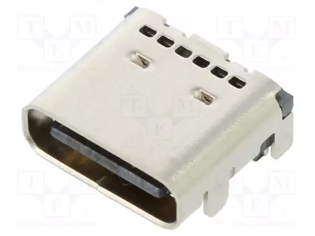 LIITIN: USB C - PISTORASIA - SMT - KULMA - USB 3.1 - USB liittimet - 217B-BC02 - 1