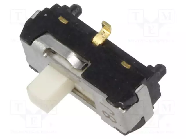 LIUKUKYTKIN - AS: 2 - SPDT - 0,2A/12VDC - ON-ON - SMT - 8,5X3,5X3,5MM - Mikrokytkimet - CL-SB-12B-02 - 1