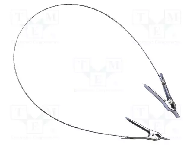 MAADOITUSJOHTO - MOLEMMIN PUOLIN,KROKOTIILIPURISTIN - PIT: 0,46M - Mittausjohdot - AI-000422 - 1