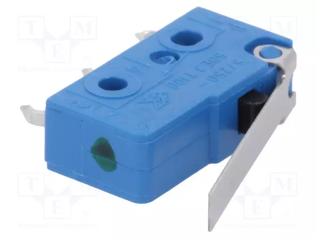 MIKROKYTKIN SNAP ACTION - 5A/250VAC - VIVUN KANSSA - SPDT - ON-(ON) - SANP ACTION mikrokytkimet - 1050.7202 - 1