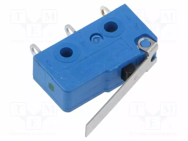 MIKROKYTKIN SNAP ACTION - 6A/250VAC - VIVUN KANSSA - SPDT - ON-(ON) - SANP ACTION mikrokytkimet - 1050.5202 - 1