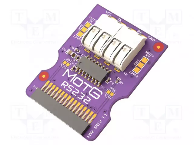 MOTG - RS232,UART - MUUNNIN - ST3232CDR - PROTOTYYPPIPIIRILEVY - Embedded järjestelmien lisätarvikkeet - MOTG-RS232 - 1