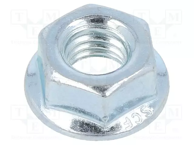 MUTTERI - LAIPPA-KUUSIKULMA- M6 - 1 - TERÄS - PÄÄLLYSTE: SINKKI - Mutterit - B6BN30312 - 1