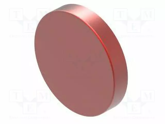 NÄPPÄIMEN LINSSI - OPTOHIT - PUNAINEN - ALUMIINI - Ø23,7MM - Taulukytkimien lisävarusteet - 704.601.2 - 1