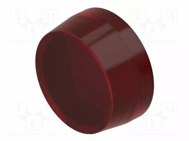 NÄPPÄIMEN LINSSI - OPTOHIT - PUNAINEN - MUOVI - Ø29MM - Taulukytkimien lisävarusteet - 704.603.2 - 1