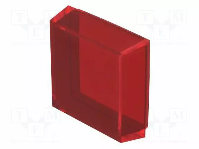 NÄPPÄIMEN LINSSI - OPTOHIT - PUNAINEN - MUOVI - 30X30MM - Taulukytkimien lisävarusteet - 704.703.2 - 1