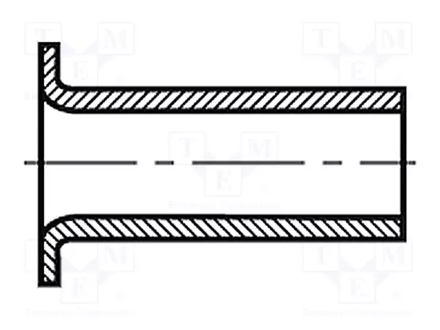 NIITTI - MESSINKI - NIITIN HALK: 5MM - NIITIN PIT: 12MM - BN 572 - Niitit - B5X12BN572 - 1