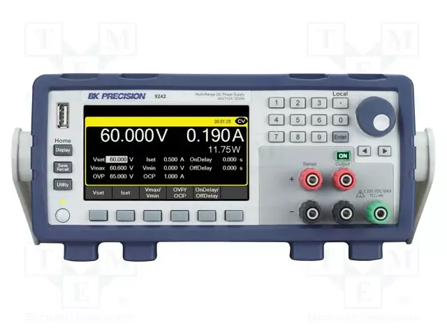 LABORATORIOVIRTALÄHDE: OHJELMOITAVA - 0÷60VDC - 0÷10A - 100÷240VAC - Laboratorioteholähteet - BK9242 - 1