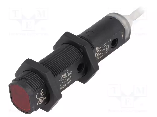 OPTINEN ANTURI - MITTA-ALUE: 0,1÷4,5M - PNP - UVIRT: 10÷30VDC - Teollisuus optiset anturit - BOS00K2 - 1