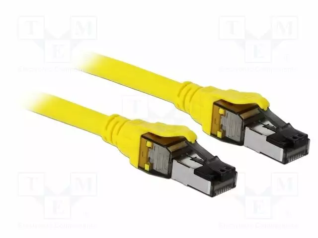 PATCH KAAPELI - S/FTP - CAT 8.1 - RJ45-PISTOKE,MOLEMMIN PUOLIN - CU - 2M - RJ45 Ethernet kaapelit - DELOCK-86582 - 1