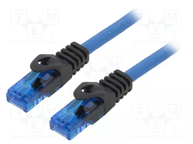 PATCH KAAPELI - U/UTP - CAT 6A - RJ45-PISTOKE,MOLEMMIN PUOLIN - CU - 2M - RJ45 Ethernet kaapelit - CPP002 - 1