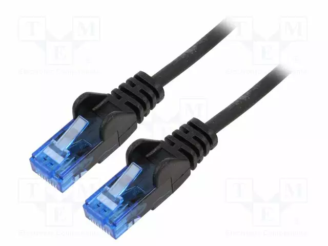 PATCH KAAPELI - U/UTP - CAT 6A - RJ45-PISTOKE,MOLEMMIN PUOLIN - LANKA - RJ45 Ethernet kaapelit - GOOBAY-79232 - 1