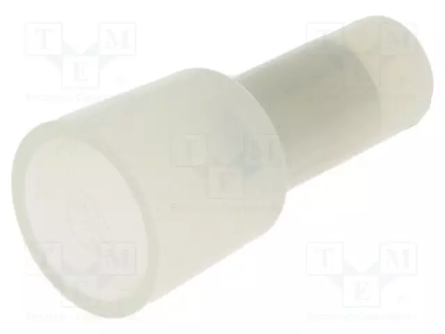 PIKALIITIN - PURISTUS - L: 20MM - VERSIO: LOPPULIITIN - SISÄØ: 3,1MM - WAGO ja muut pikaliittimet - CE2 - 1