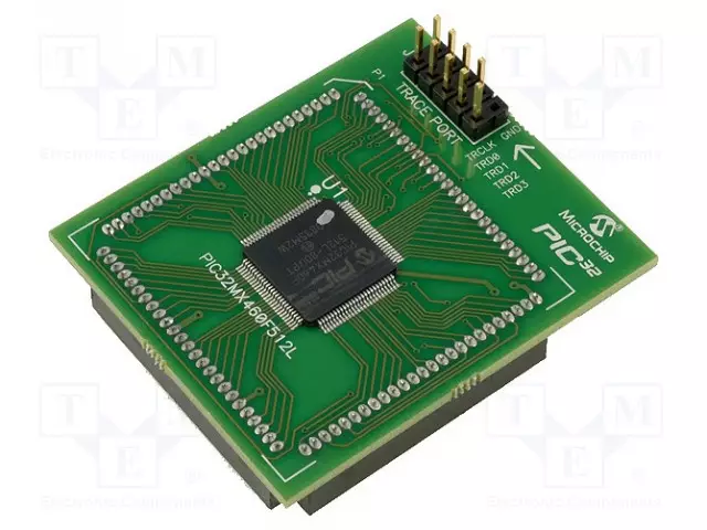PLUG-IN-MODUULI - PIC32MX460F512L - Kehityspakettien lisätarvikkeet - MA320002 - 1