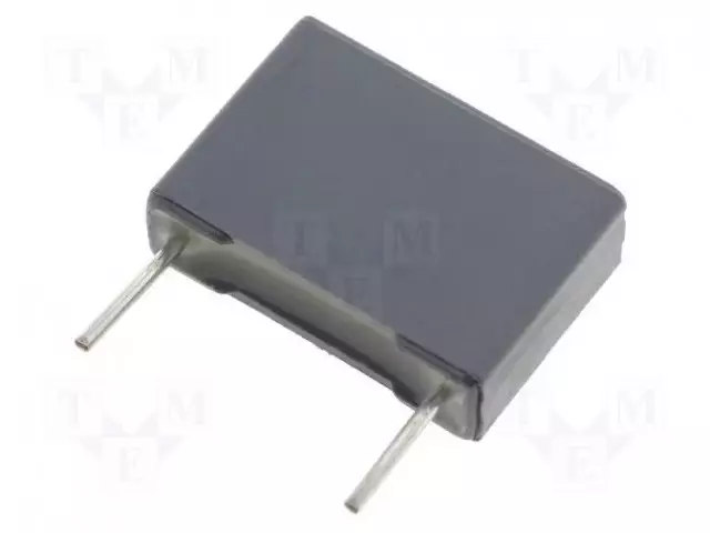 POLYESTERIKONDENSAATTORI - 2,2NF - 630V - 7,5MM - ±10% - 2,5X7X10MM - Muovikondensaattorit - MC7.5-2N2 - 1