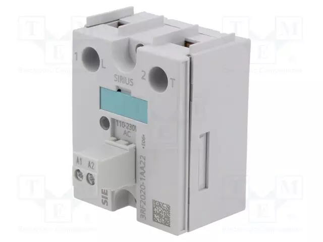 RELE: PUOLIJOHDE - 110÷230VAC - 20A - 24÷230VAC - 3RF20 - IP20 - Puolijohdereleet - 3RF2020-1AA22 - 1