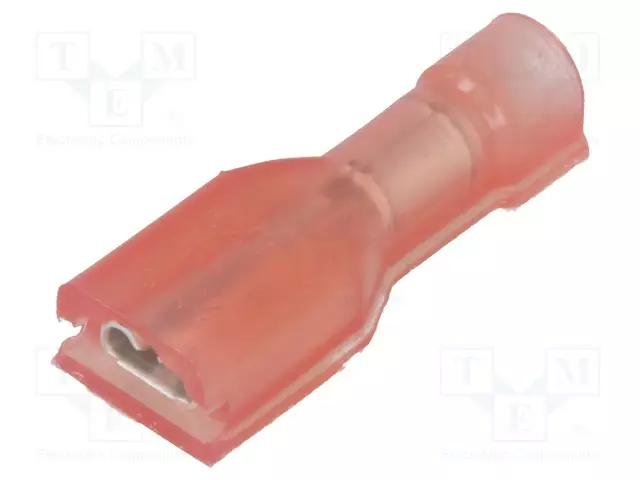 PURISTUSLIITIN - LITTEÄ - 2,8MM - 0,5MM - NAARAS - 0,3÷0,9MM2 - PURISTETTAVA - Eristetyt liittimet - 2-520084-2 - 1