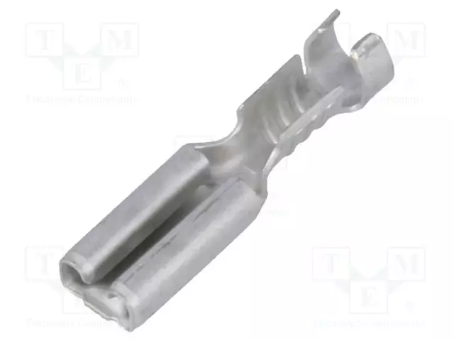 PURISTUSLIITIN - LITTEÄ - 2,8MM - 0,5MM - NAARAS - 0,5÷1MM2 - PURISTETTAVA - Eristämättömät liittimet - 160625-2 - 1