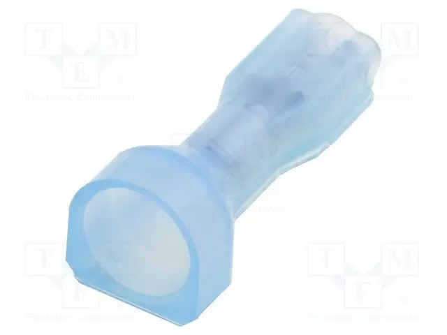 PURISTUSLIITIN - LITTEÄ - 2,8MM - 0,5MM - NAARAS - 1,25÷2MM2 - PURISTETTAVA - Eristetyt liittimet - 3-520370-2 - 1