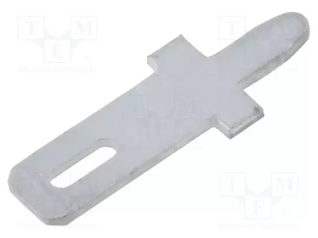 PURISTUSLIITIN - LITTEÄ - 2,8MM - 0,5MM - UROS-THT - MESSINKI - TINATTU - SUORA - Juotoskorvat ja kaapeliliittimet - PCB - 735187-2 - 1