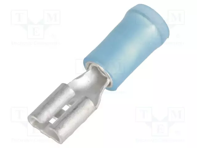 PURISTUSLIITIN - LITTEÄ - 4,8MM - 0,5MM - PISTOKIINNITIN - 1÷2,6MM2 - PURISTUS - Eristetyt liittimet - 9-160477-2 - 1