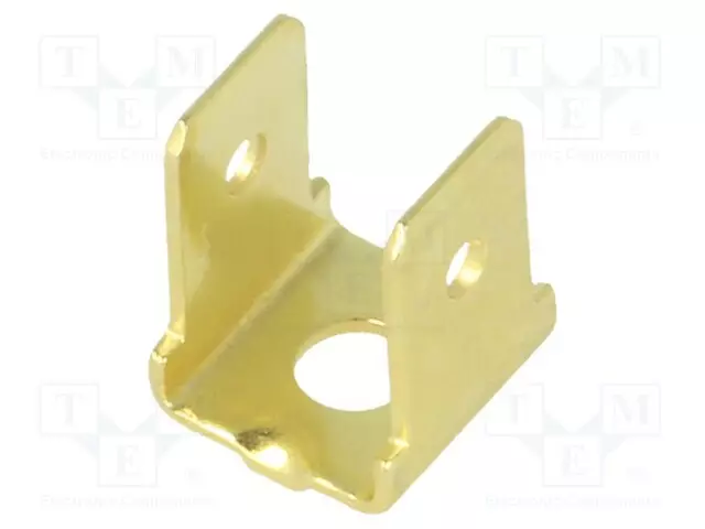 PURISTUSLIITIN - LITTEÄ - 4,8MM - 0,5MM - UROS-M2,5 - KAKSOIS-RUUVATTU - Juotoskorvat ja kaapeliliittimet - PCB - KEYS1262 - 1