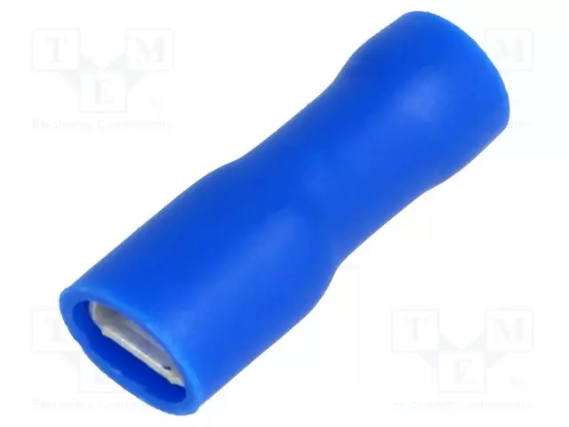 PURISTUSLIITIN - LITTEÄ - 4,8MM - 0,8MM - NAARAS - 1,5÷2,5MM2 - PURISTETTAVA - Eristetyt liittimet - BM00292 - 1