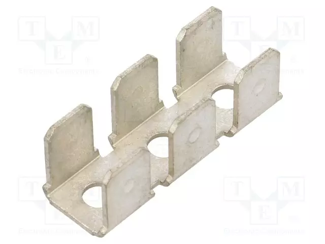 PURISTUSLIITIN - LITTEÄ - 6,3MM - 0,8MM - UROS-M3 - 6X LIITIN,KAKSOIS- - Juotoskorvat ja kaapeliliittimet - PCB - 41482 - 1