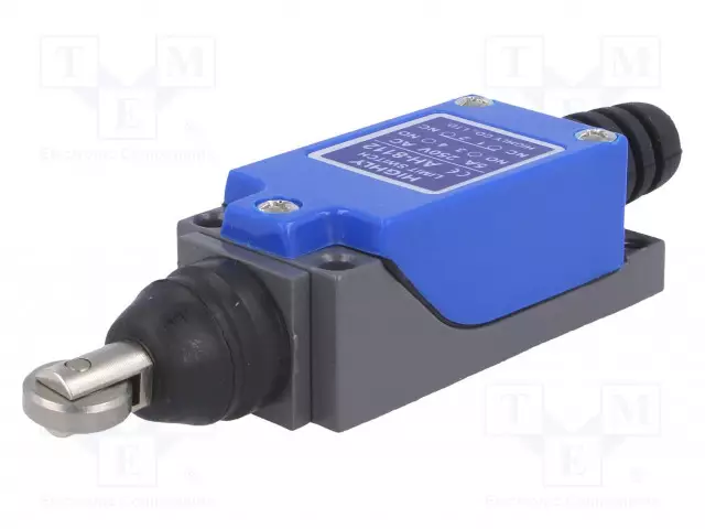 RAJAKYTKIN - Ø12,4MM PITKÄNOMAINEN METALLIRULLA - NO + NC - 5A - Rajakytkimet - AH8112 - 1