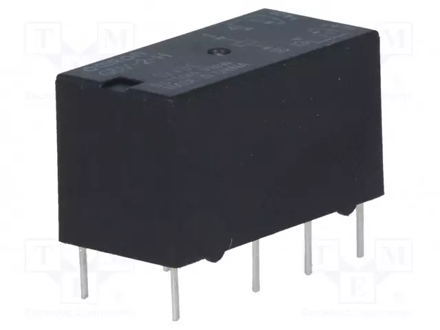 RELE - DPDT - UKELAN: 12VDC - IKOSKETINTEN MAX: 2A - Pienoisreleet - G5V2-H-12 - 1
