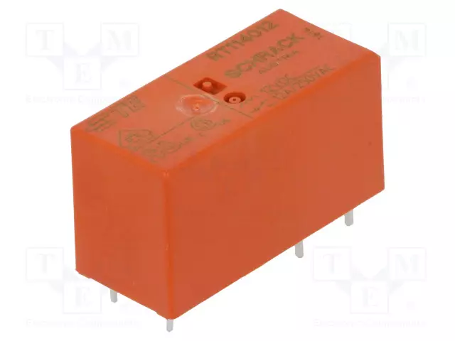 RELE - SPDT - UKELAN: 12VDC - 12A/250VAC - RT1 - THT - Pienoisreleet - RT114012 - 1