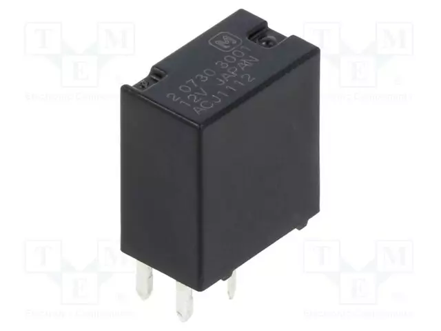 RELE - SPDT - UKELAN: 12VDC - CJ - AUTOSULAKE - PCB - Pienoisreleet - ACJ1112 - 1