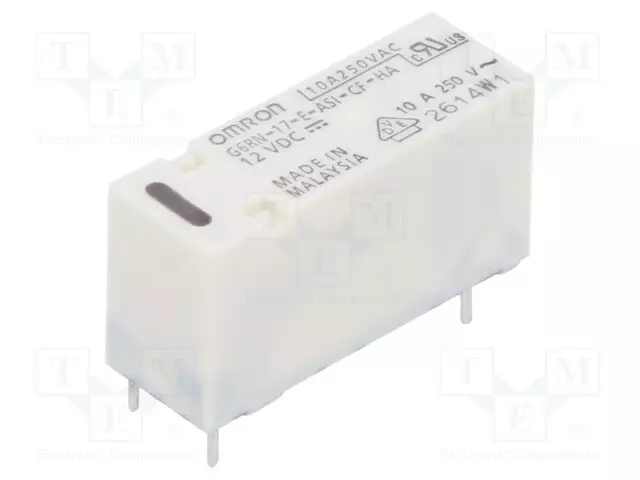 RELE - SPDT - UKELAN: 12VDC - IKOSKETINTEN MAX: 8A - Pienoisreleet - G6RN17EASICFHADC12 - 1