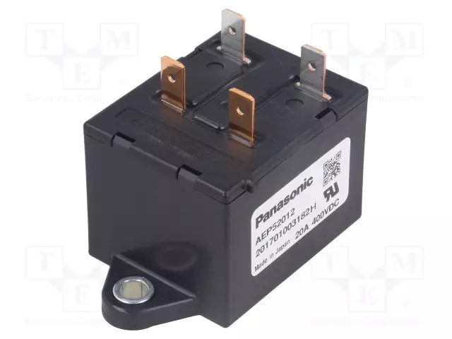 RELE - SPST-NO - UKELAN: 12VDC - IKELAN: 327MA - Tehoreleet - AEP52012 - 1