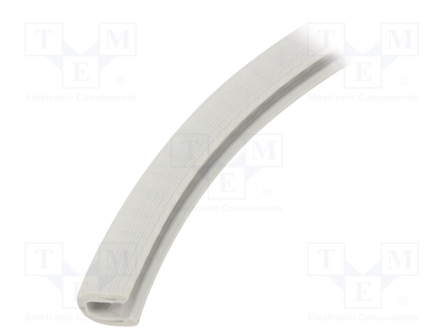 REUNASUOJA - PVC - HARMAA - H: 10MM - W: 6MM - PANEELIN PAKS: 1÷2MM - Koteloiden lisätarvikkeet - MCA003AG12 - 1