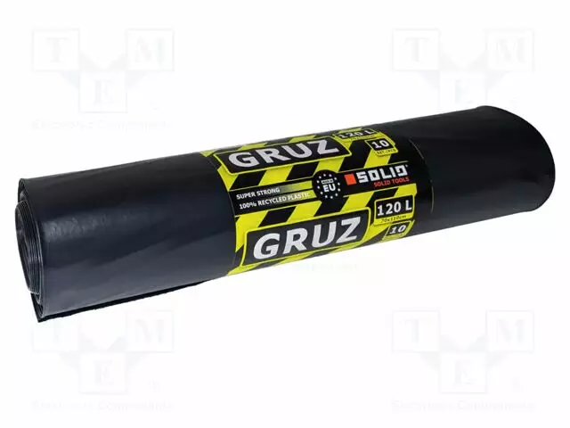 RUBBLE BAGS - MUSTA - 120L - 10PCS. - Pakkaaminen ja suojaus - SOLID-5082 - 1