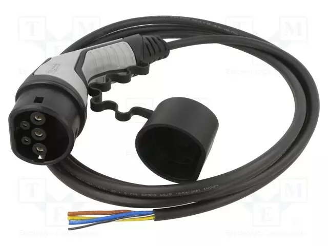 EMOBILITY: CABLE - 1X0.5MM2,3X2.5MM2 - 250VAC - 5KW - IP44 - 4M - 20A - Sähköauton latauskaapelit - 1623502 - 1